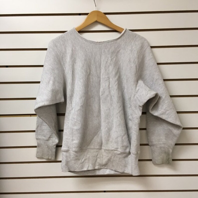 Vintage Notre Dame University Champion reverse weave Hoodie cropped Size medium 1990s