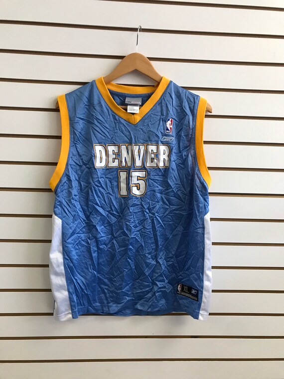 Vintage Reebok Denver Nuggets Carmelo Anthony Jersey Size - Etsy Hong Kong