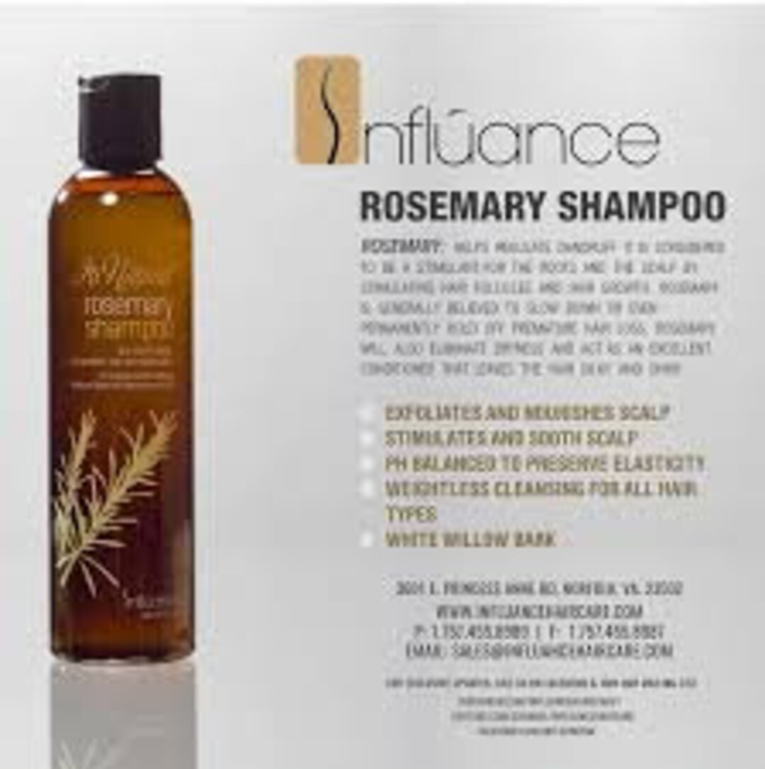 Influance Rosemary Shampoo Etsy