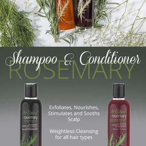 Influance RoseMary Shampoo & Conditioner 8 oz.