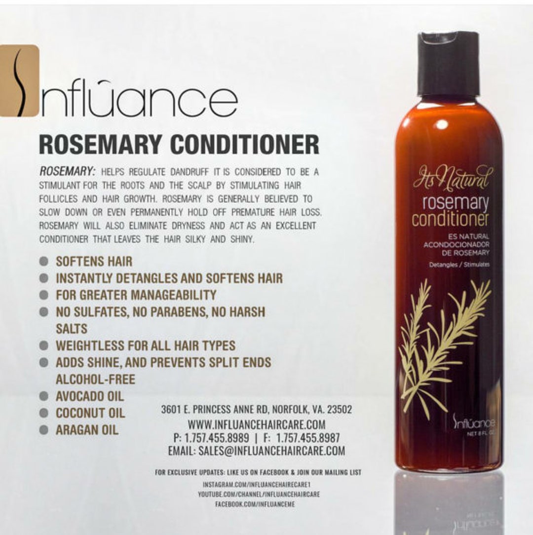 Influance Rosemary Conditioner Etsy