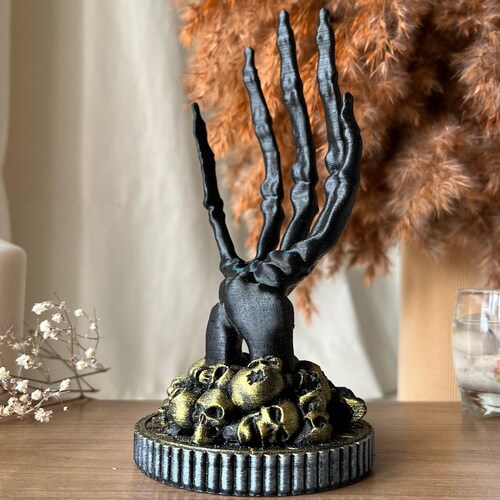 Skeleton Hands Jewelry Holder Ring Tree Jewellery Organizer Etsy