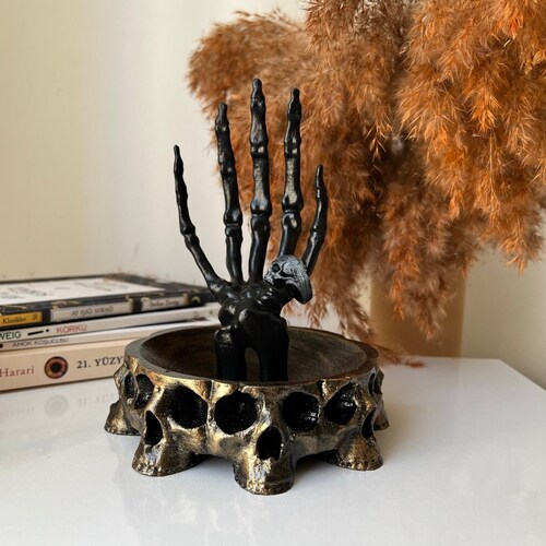 Skeleton Hands Jewelry Holder Ring Tree Jewellery Organizer Etsy UK