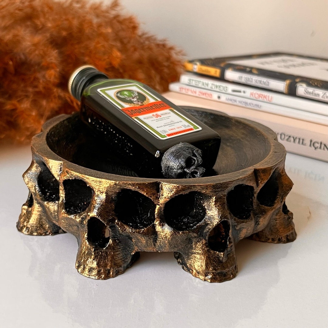 Skull Bowl Polyskull Bowl Skull Candy Bowl Dish Jewelry - Etsy