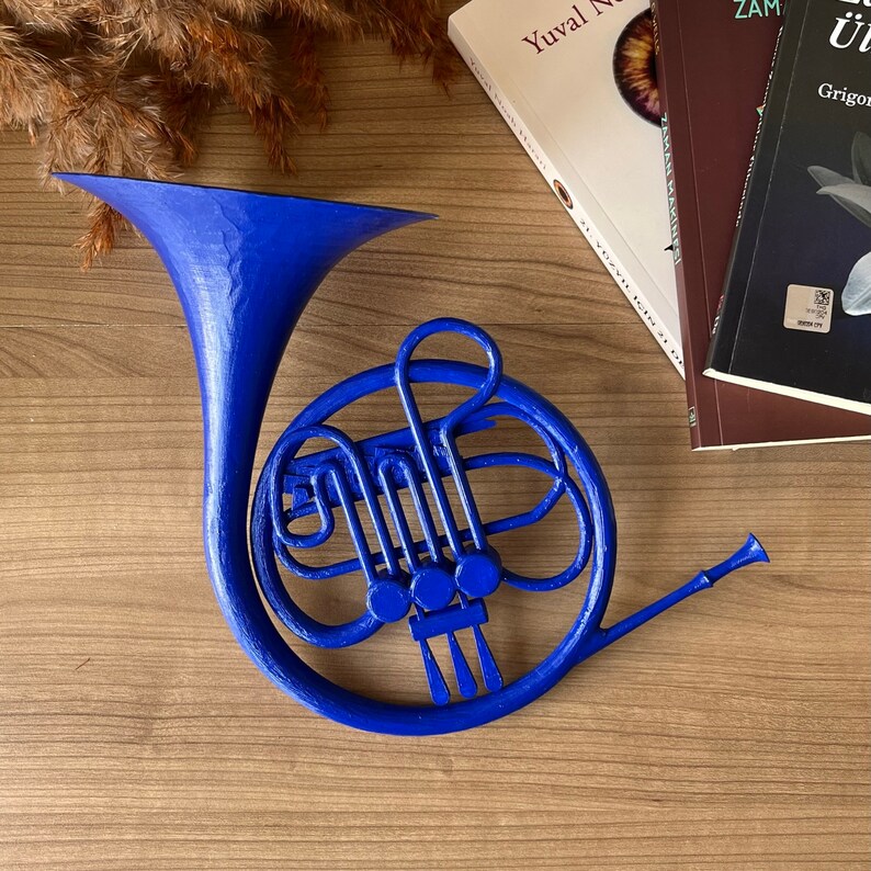 BLUE FRENCH HORN How I Met Your Mother Romantic Gift Etsy