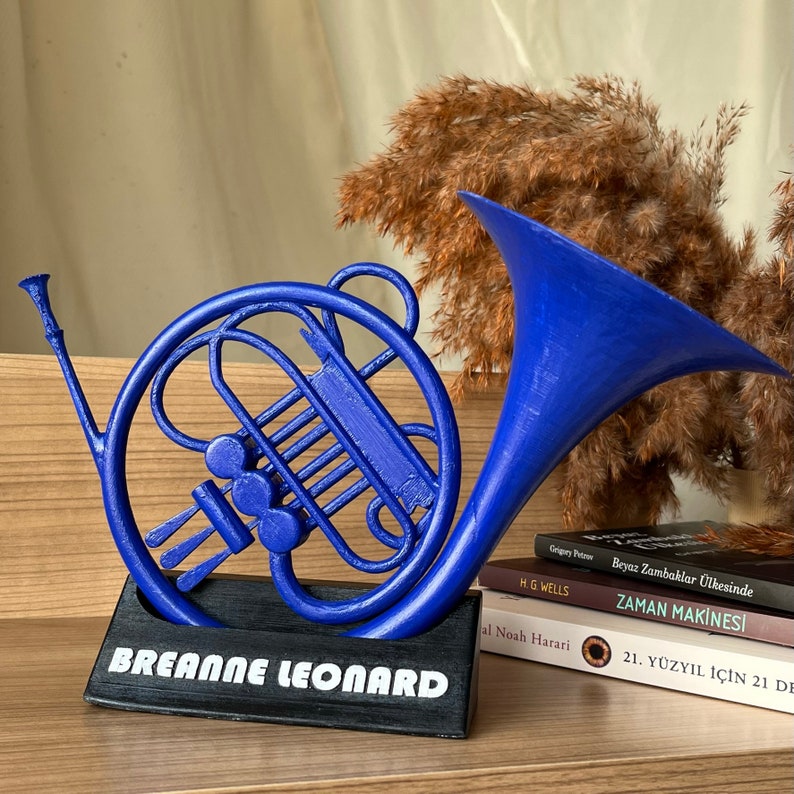 BLUE FRENCH HORN How I Met Your Mother Romantic Gift Etsy