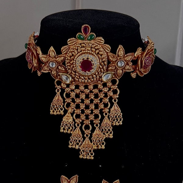 Antique Indian Gold Jewelry Etsy