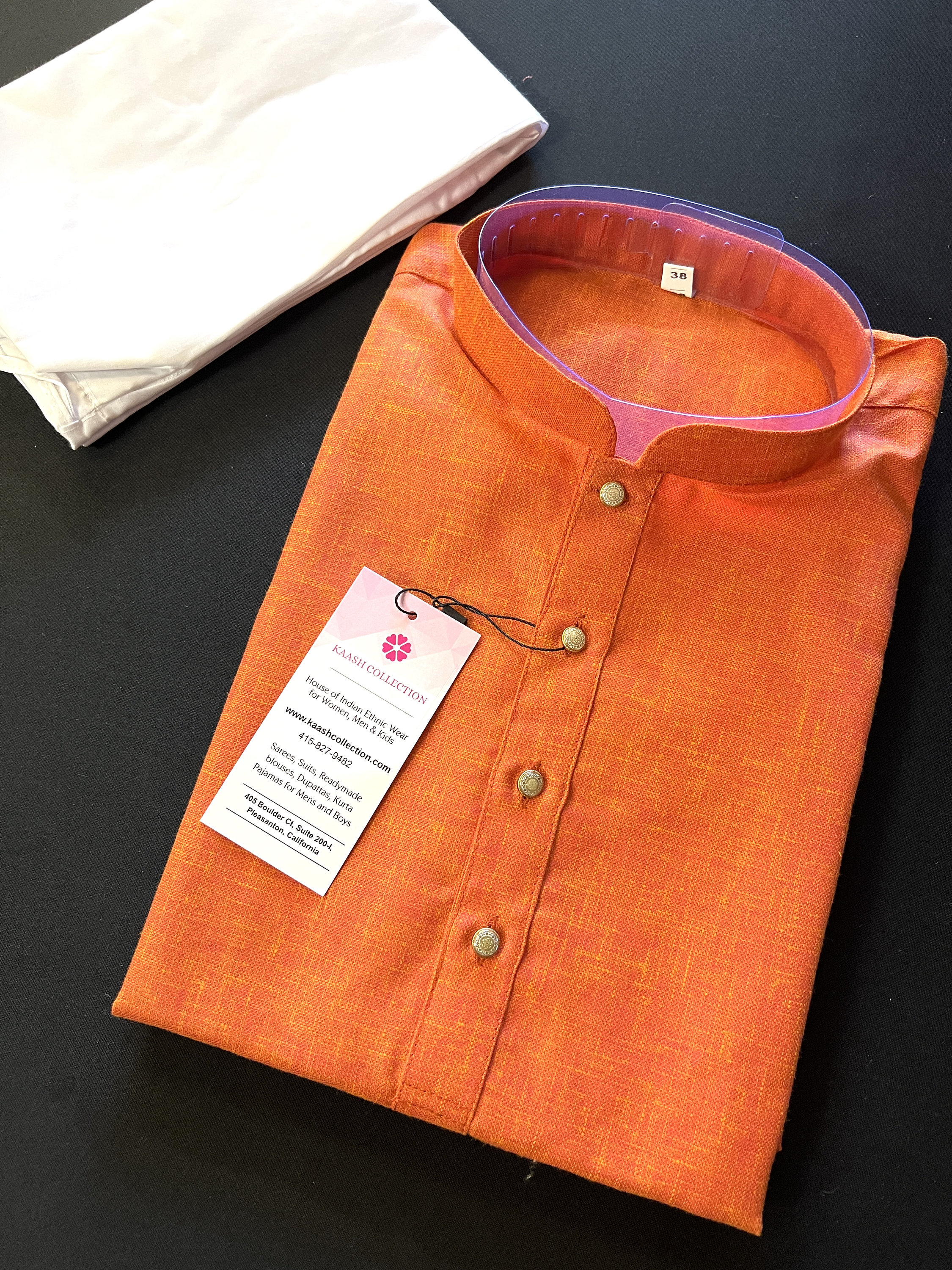 Apricot Color With Tint of Yellow Premium Pure Cotton Kurta Etsy