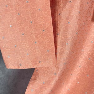 Sunset Bloom Boys Kurta Set – Peach & Lemon with Festive Embroidery