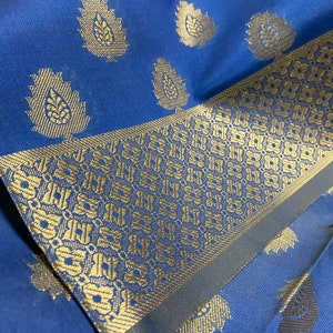 Dull Blue Banarasi Silk Designer Weaved Dupatta | Light Weight Dupatta | Benarasi Dupatta | Gift For Her | Kaash Collection