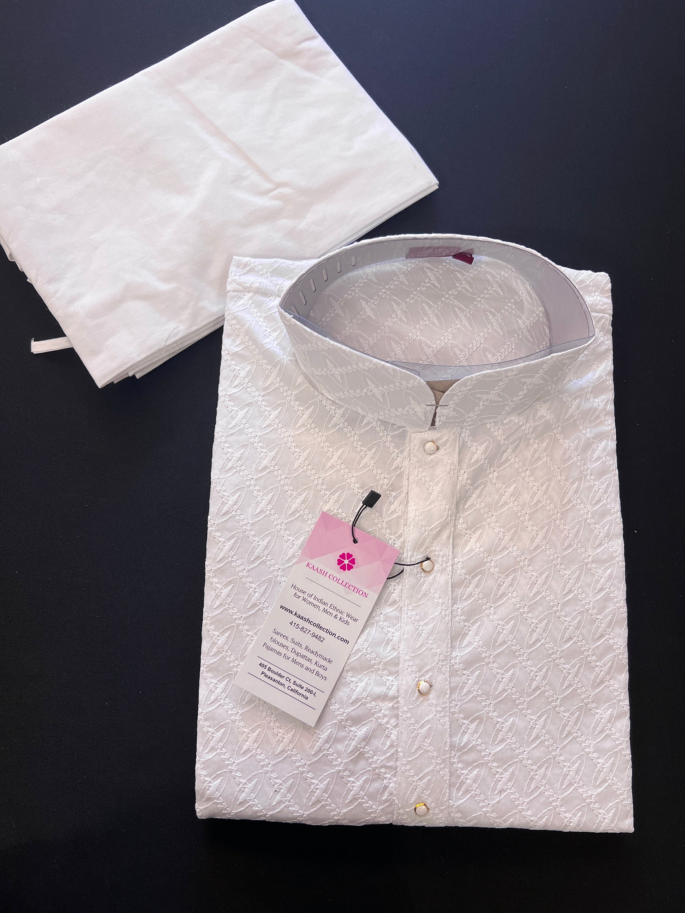 Khadi Kurta Pajama Etsy Canada