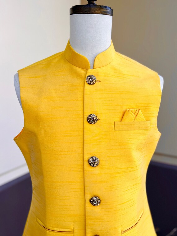Bright yellow jacket mens sale
