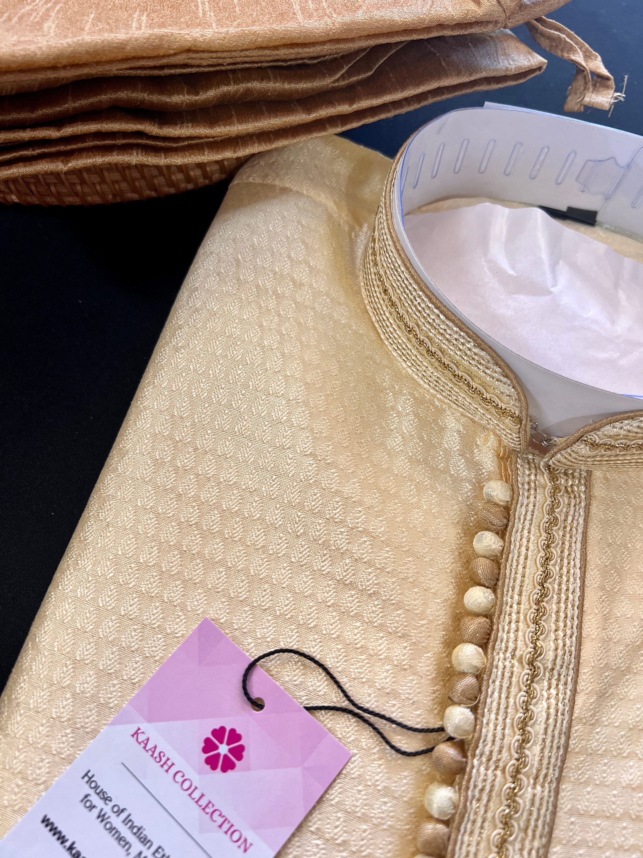 Light Gold Color Kurta Pajama Set for Men Mens Ethnic Wear Wedding Wear for Men Gift for Him Gold Color Kurta for Men Kurta Store Etsy UK