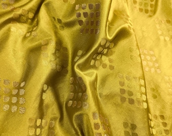 Mehandi Green Color Semi Mashru Silk Saree with Muted Gold Zari Weave | Soft Silk Sarees | Ships from California