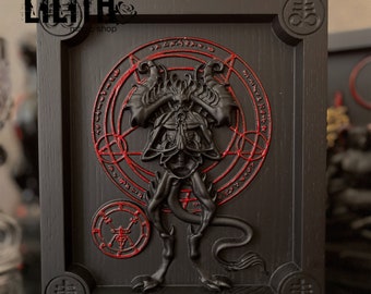 Beelzebub Wooden Icon