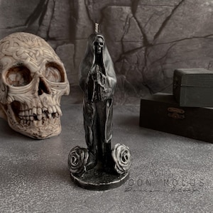 Silicone Mold &quot;Santa Muerte&quot; (Holy Death) - Candle Silicone Mold