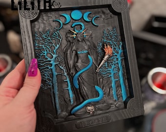 Hecate Wooden Panel