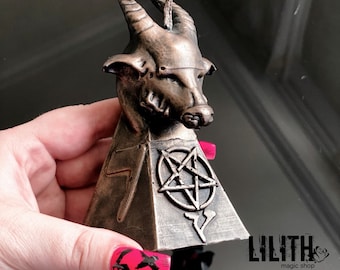 Baphomet Duża 5,5-calowa świeca woskowa rytualna