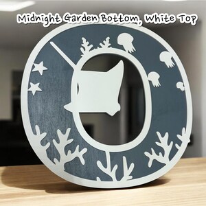 Sea Animal Wooden Letters: Personalized Nursery Name Sign afbeelding 4
