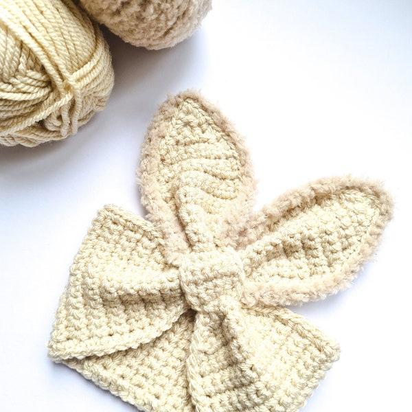 Crochet Pattern Baby/Childs Bunny Ear Warmer. Baby/Child Easter Bunny Crochet Pattern Ear Warmer Headband.