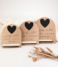 Personalised Baby Arrival Countdown. Pregnancy Countdown. Gift for New Parents To Be.