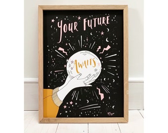 Your Future Awaits  - 30cm x 40cm Giclée Fine Art Print