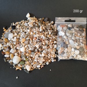 Amazing Sea Sand From Greece/Sea Sand From Halkidiki/Sea Sand Craft Supplies/Decoration Uses/ Terrarium/Aquarium/Bonsai Decor/SucculentDecor image 6