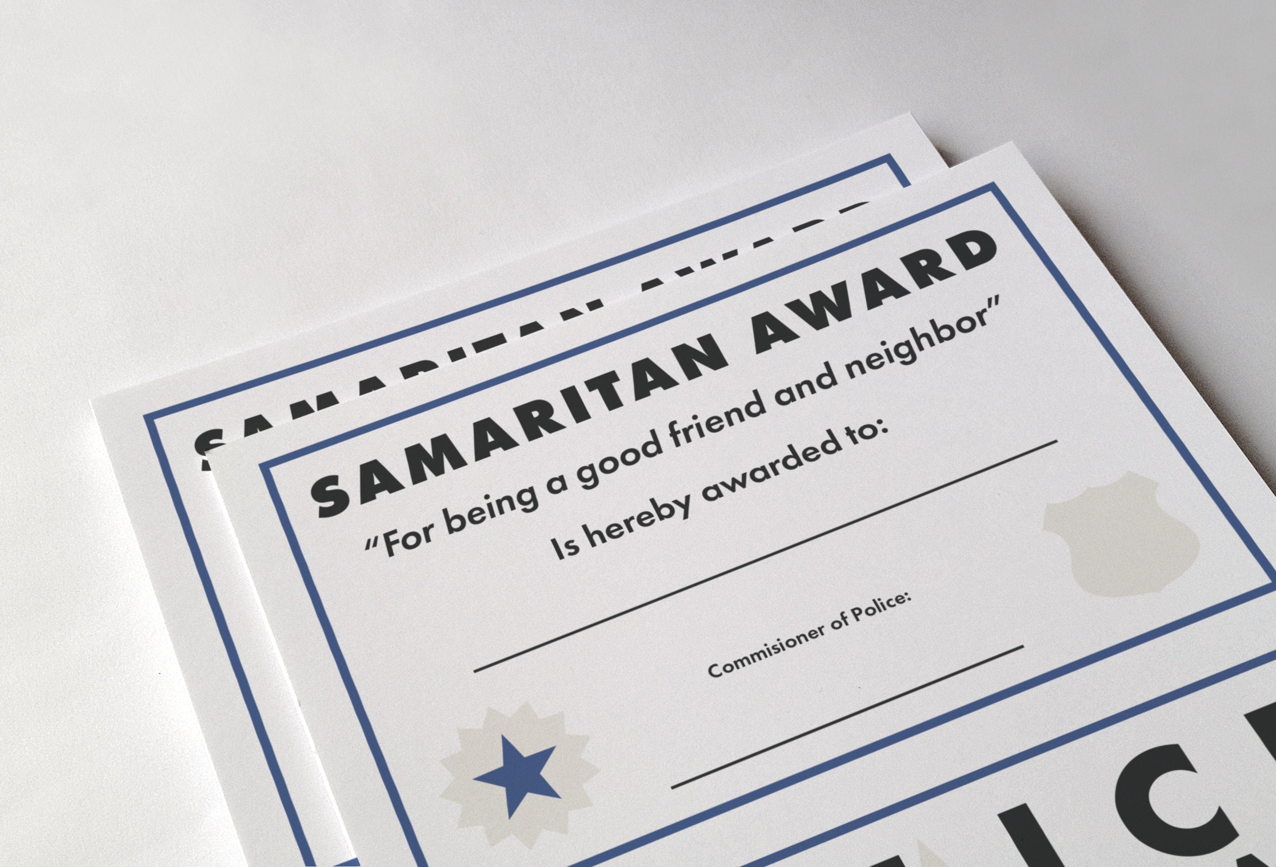 These Pretend Police Printables Are A Fun Addition to Any Child's ...