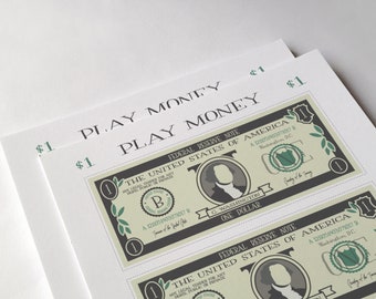 printable play money etsy uk
