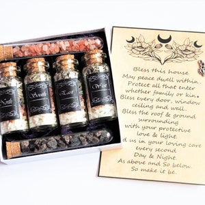 House Protection Kit - New Home Owners Gift - Houese Cleansing Spell Kit - House Warming
