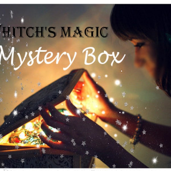 Witch's Magic Mystery Box- Suprise Gift Spell Box - Witchcraft Mystery Box - Pagan Gift