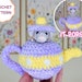 Teapot Popping Pal Crochet PATTERN - Amigurumi