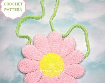 Daisy Crossbody Bag CROCHET PATTERN
