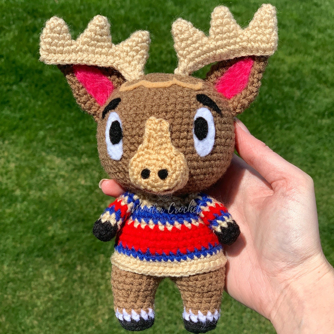 Erik Animal Crossing Crochet PATTERN Amigurumi Etsy