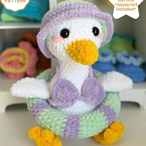 Seasonal Outfit Crochet Pattern Pack for the No-Sew Dress-Up Goose (Goose Not Included) image 7