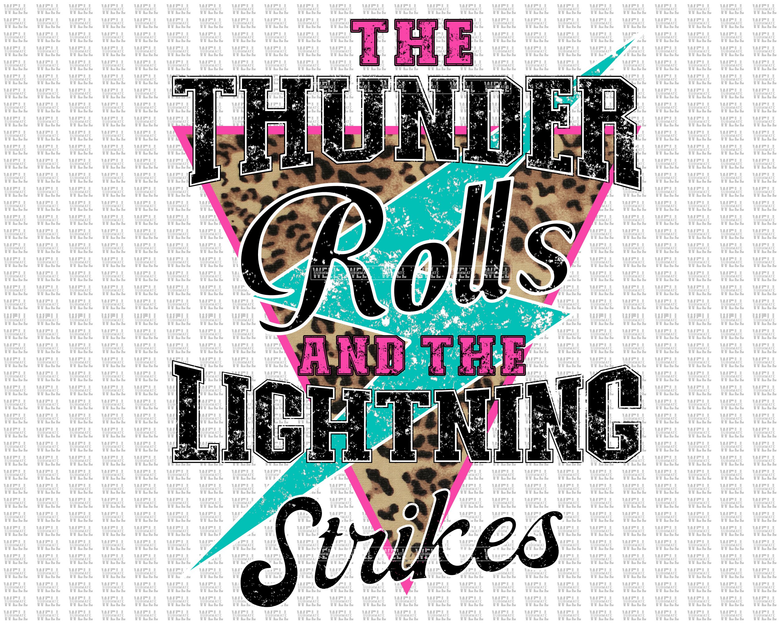 Thunder Rolls PNG Thunder Rolls Lightning' Strikes File Etsy