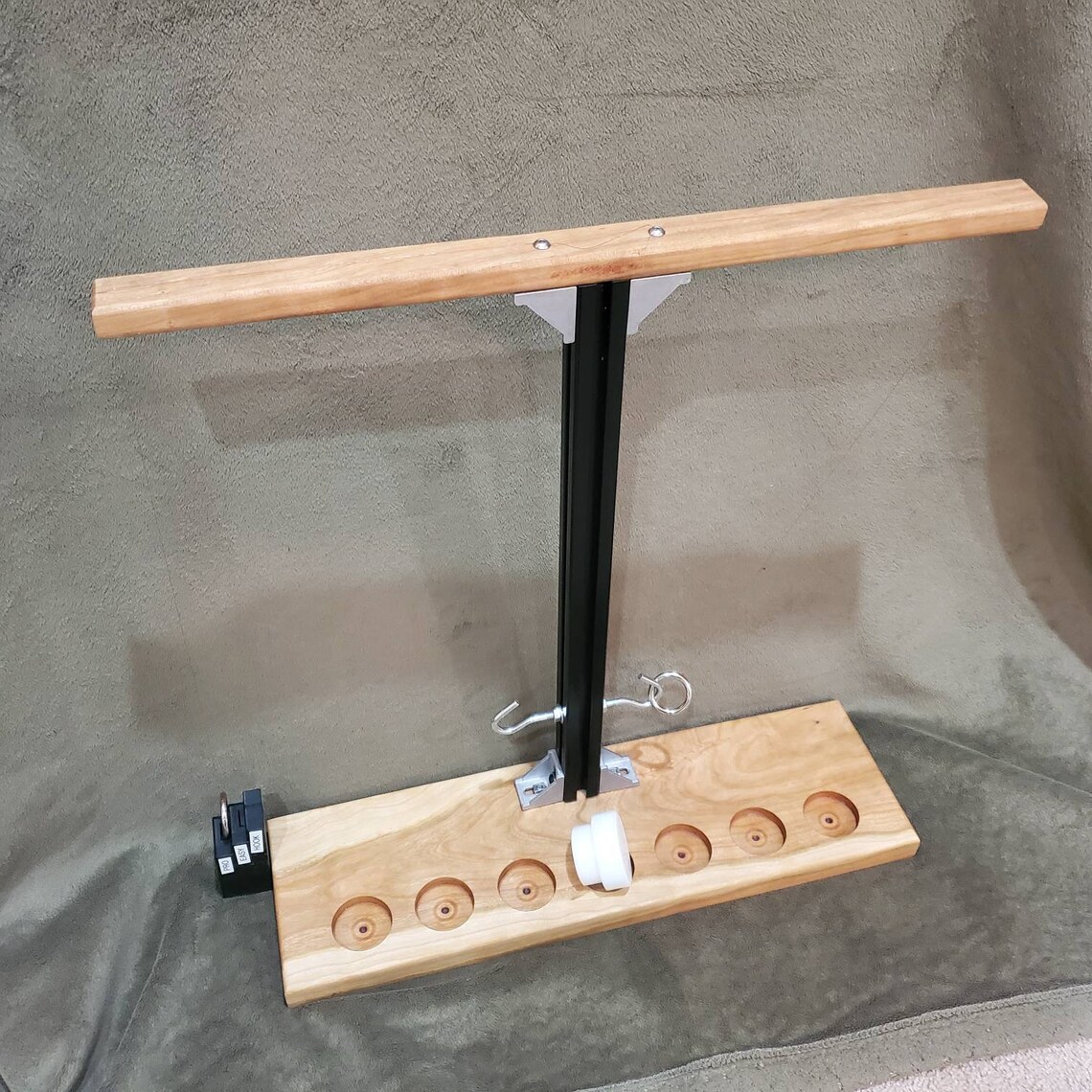 RING TOSS GAME Tabletop Party Game Hook Game Hardwood Etsy