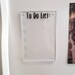 Acrylic To Do List Magnetic Custom Acrylic Sign 4x6 Decorative Dry Erase Board Refrigerator Magnet Locker Organizer Cactus Locker Decor