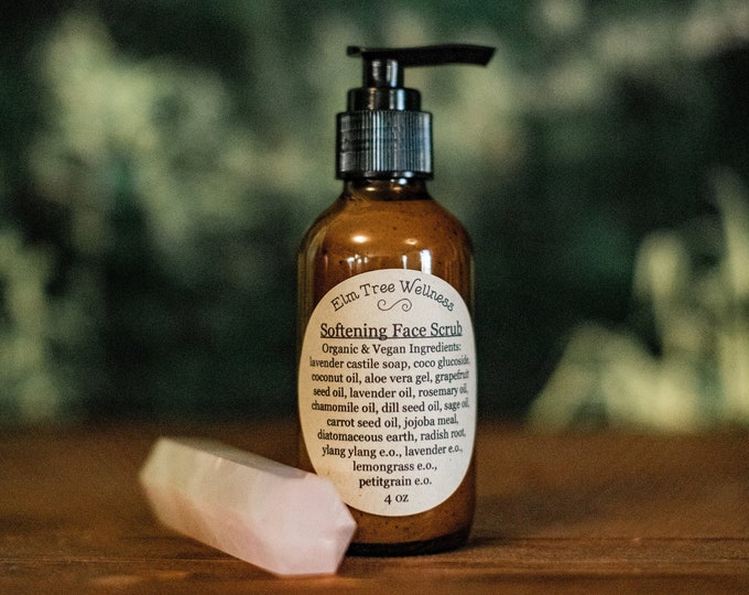 Softening Face Scrub