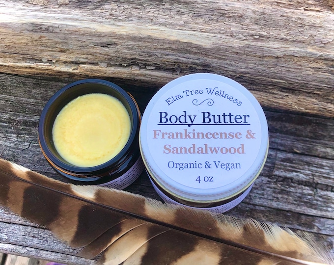 Frankincense and Sandalwood Body Butter