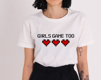 Gamer Girl Shirt Etsy