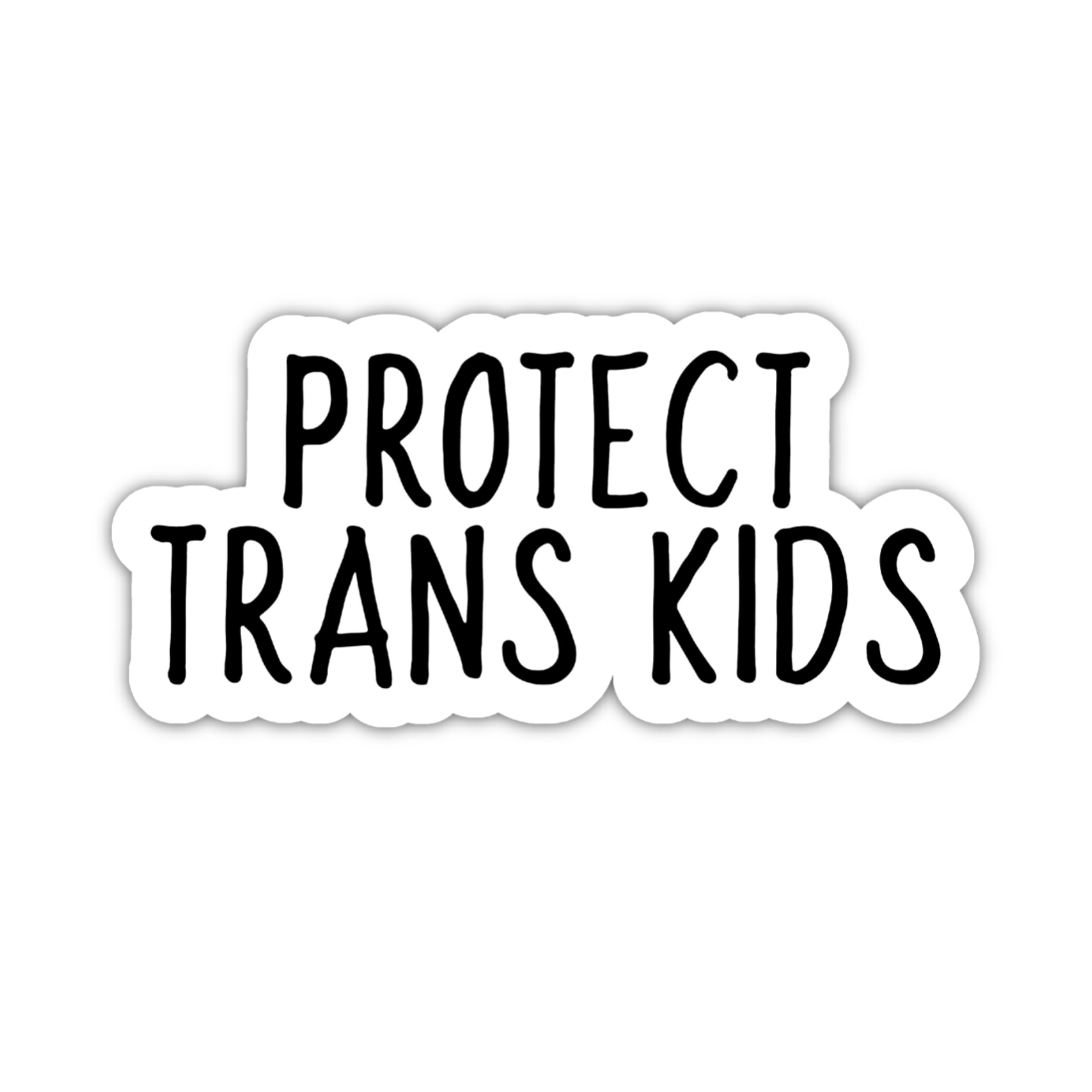 Trans Lives Matter Sticker Protect Trans Kids Sticker | Etsy