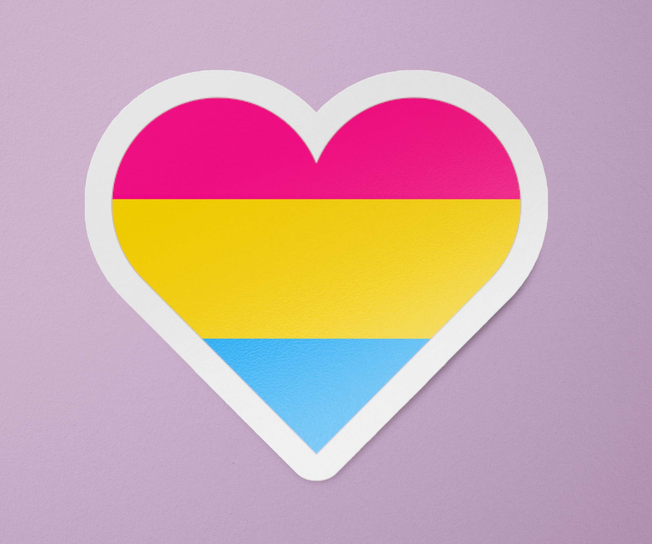 Pride flags hearts Sticker for Sale by EllyBurg