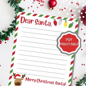Carta a Papá Noel PDF Descarga Digital