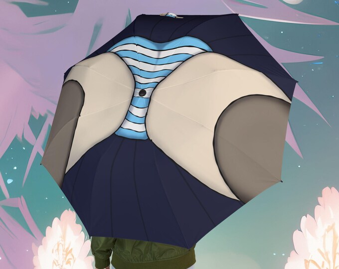 Parapluie sous-vêtements anime, joli parasol culotte manga, vêtements de pluie Otaku, accessoire de cosplay anime japonais kawaii, cadeau pour amoureux des dessins animés