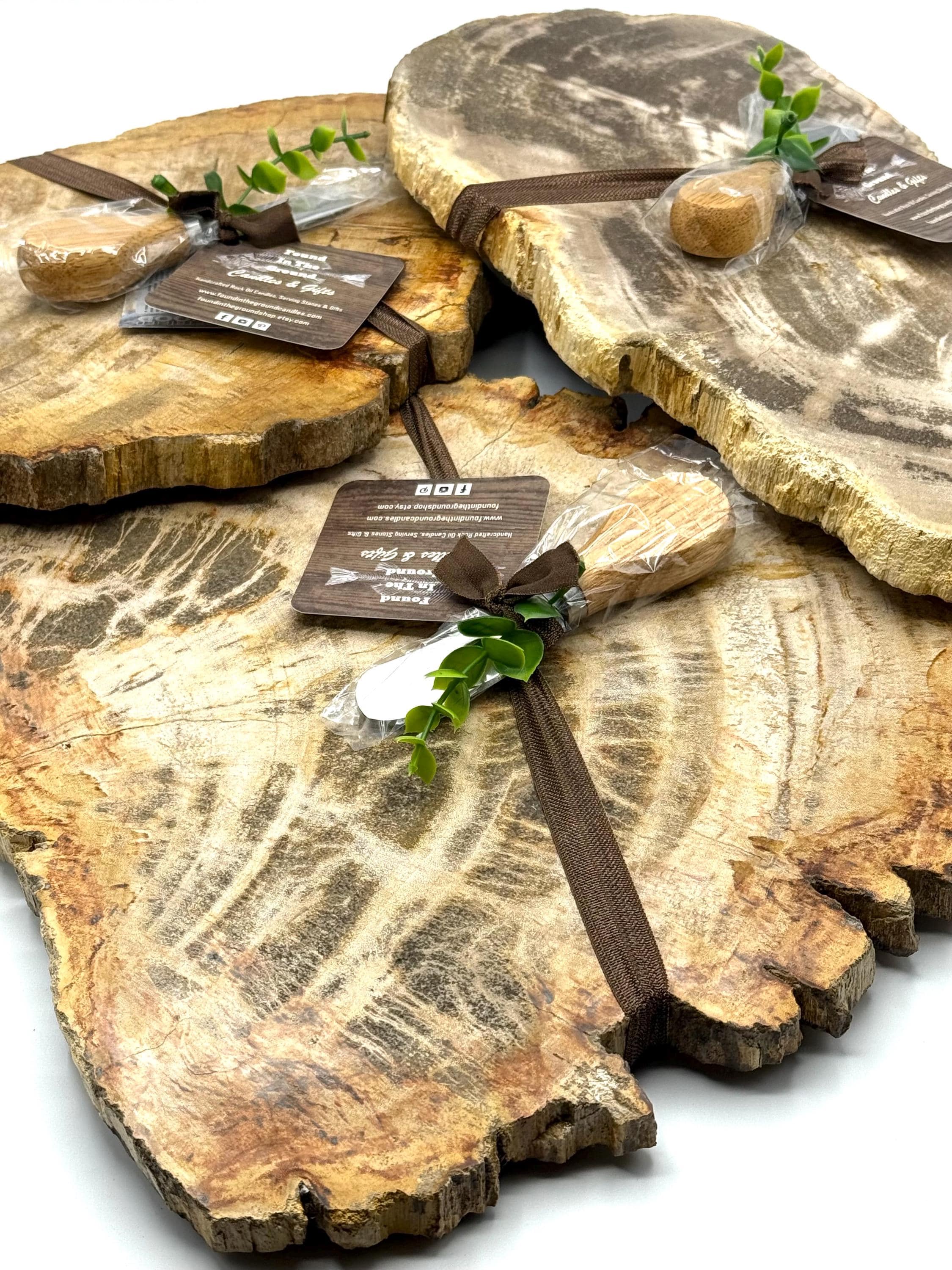 Petrified Wood Tray - Etsy