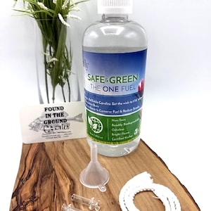 Oil Lamp Replacement Wick & Oil Pack For Found In The Ground Candle Lamps