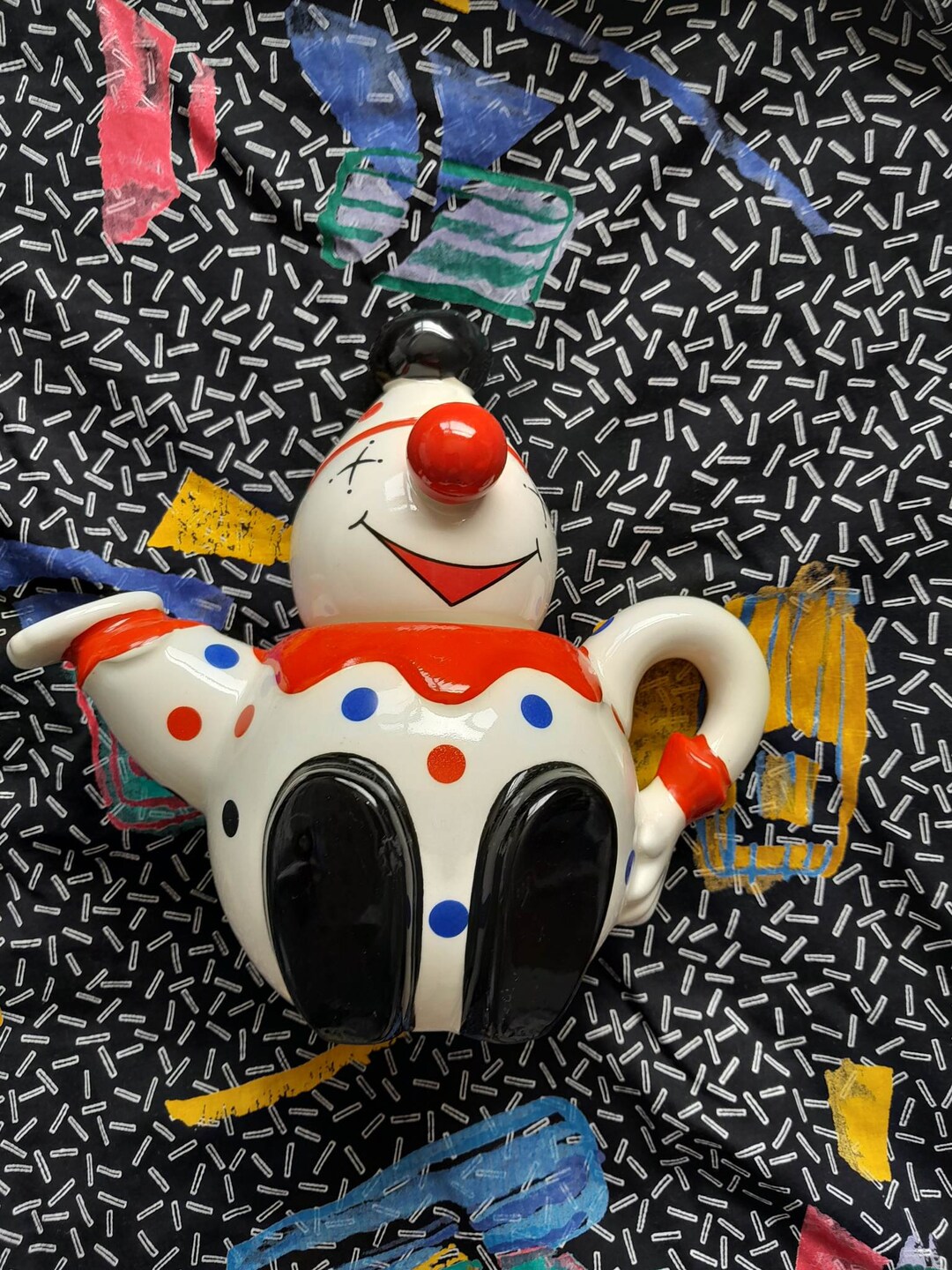 Clown Teapot with Zine - Etsy