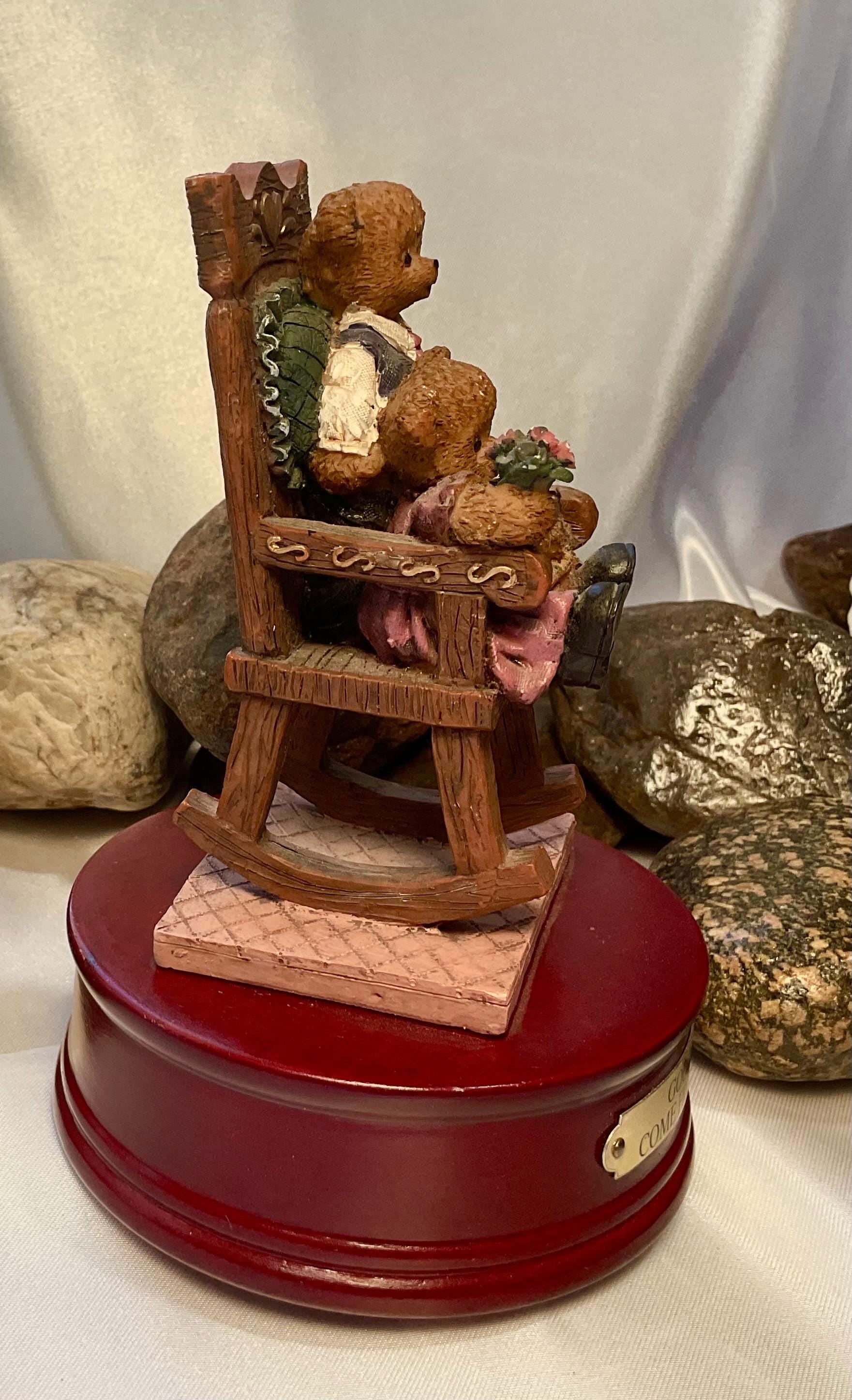 Berry Hill Bears Music Box Featuring Boy and Girl Bear in A