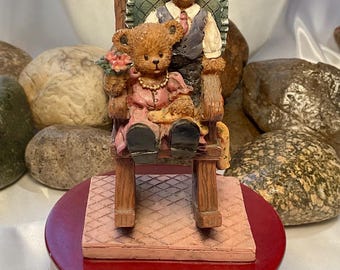 Berry Hill Bears Music Box Featuring Boy and Girl Bear in A